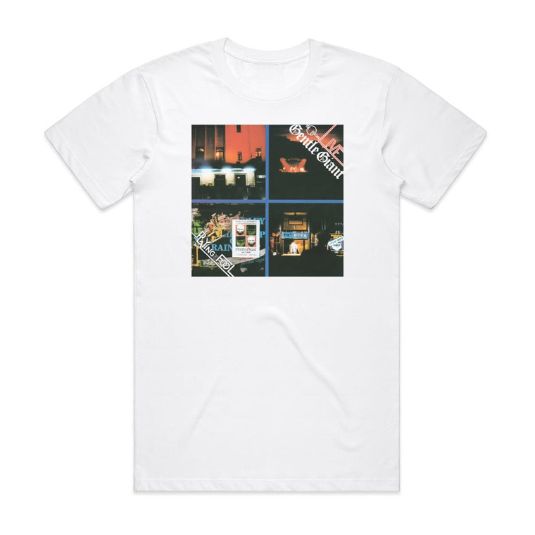 Gentle Giant Playing The Fool Album Cover T-Shirt White