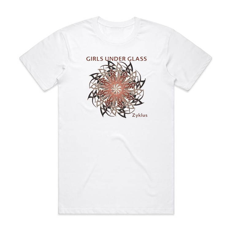 Girls Under Glass Zyklus Album Cover T-Shirt White