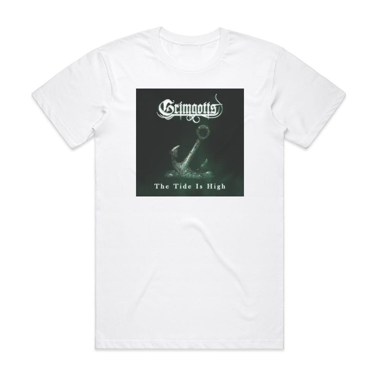 Grimgotts The Tide Is High Album Cover T-Shirt White