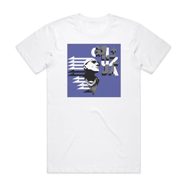 Gruzja Pierwszy Koncert W Miecie Album Cover T-Shirt White Gruzja Pierwszy Koncert W Miecie Album Cover T-Shirt White