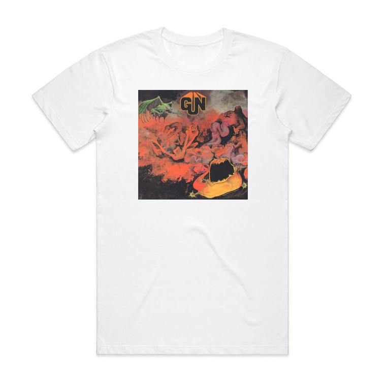 Gun Gun Album Cover T-Shirt White