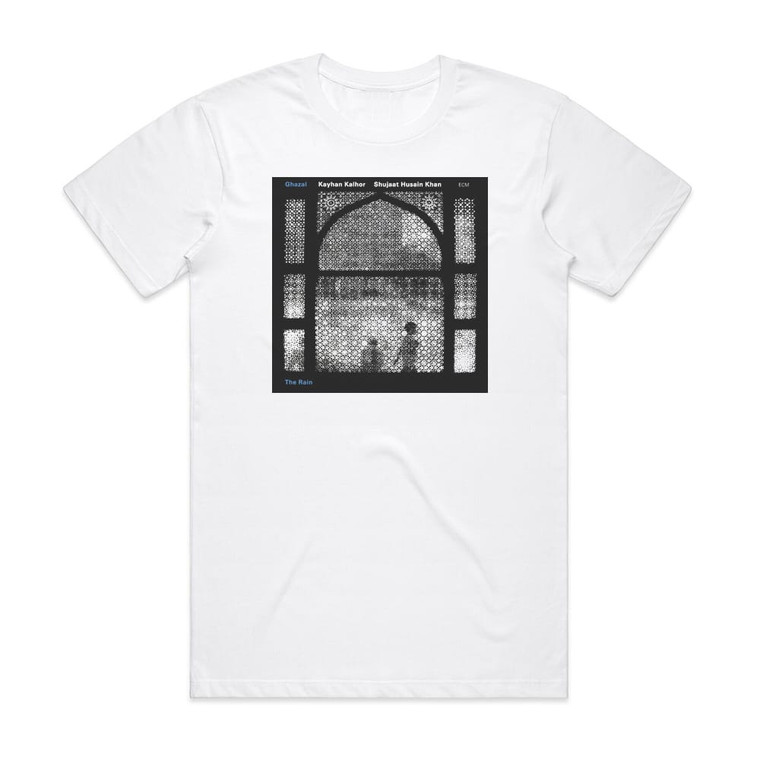 Ghazal The Rain Album Cover T-Shirt White