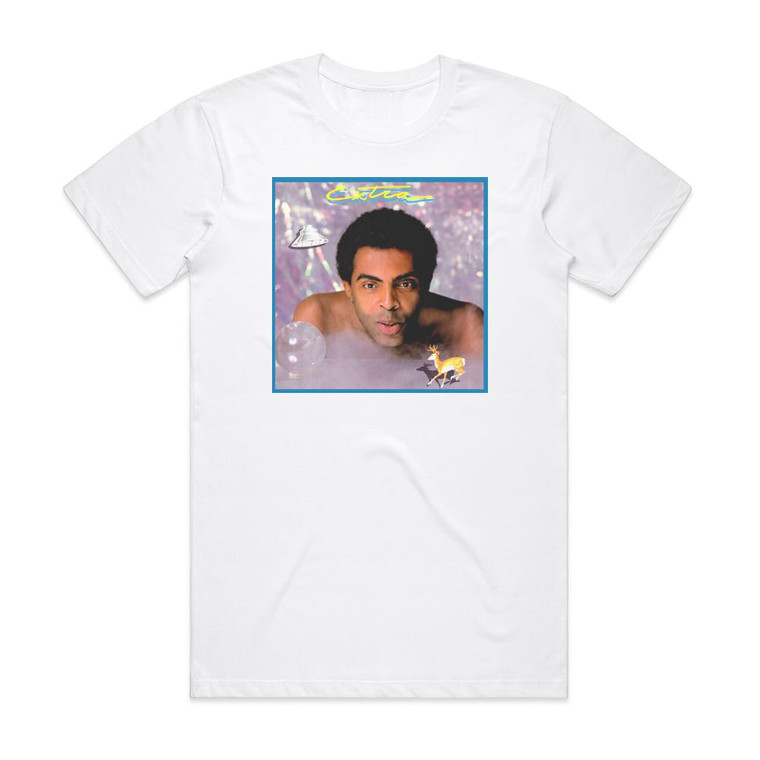 Gilberto Gil Extra Album Cover T-Shirt White