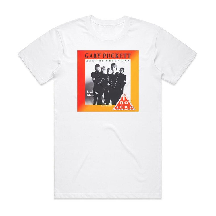 Gary Puckett and The Union Gap Looking Glass A Collection Album Cover T-Shirt White