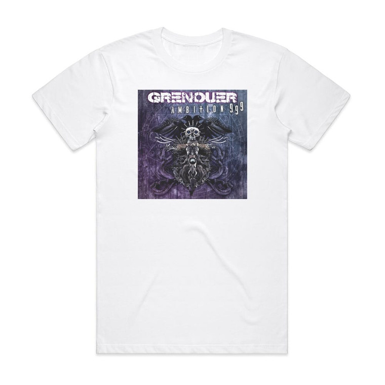 Grenouer Ambition 999 Album Cover T-Shirt White