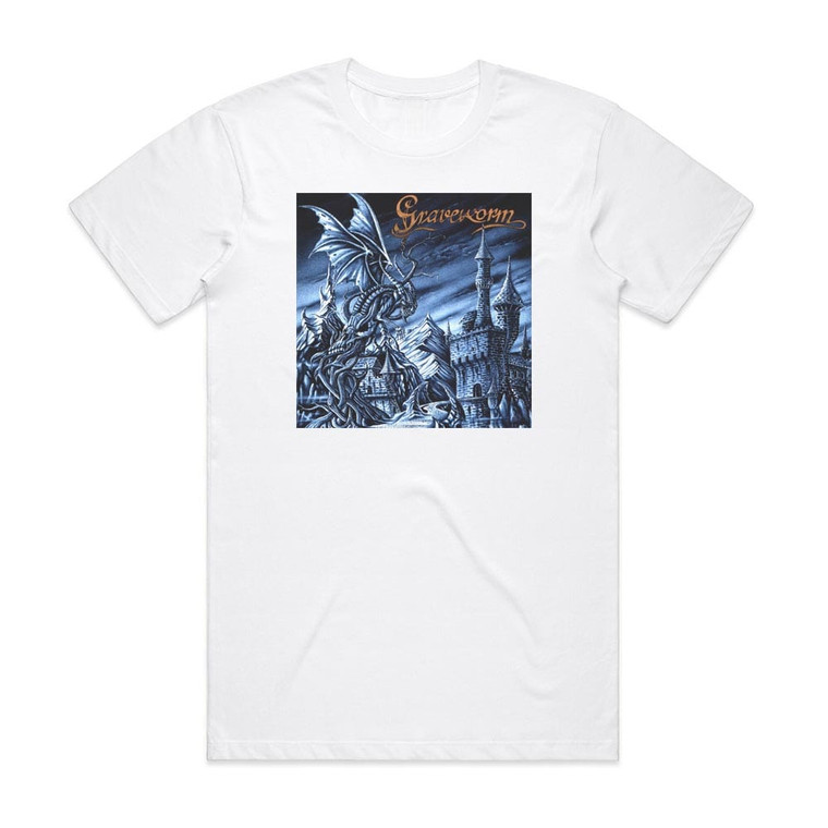 Graveworm Underneath The Crescent Moon Album Cover T-Shirt White