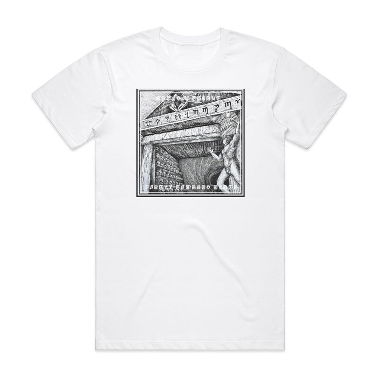 Gates Of Tyrant Vortex Towards Death Album Cover T-Shirt White