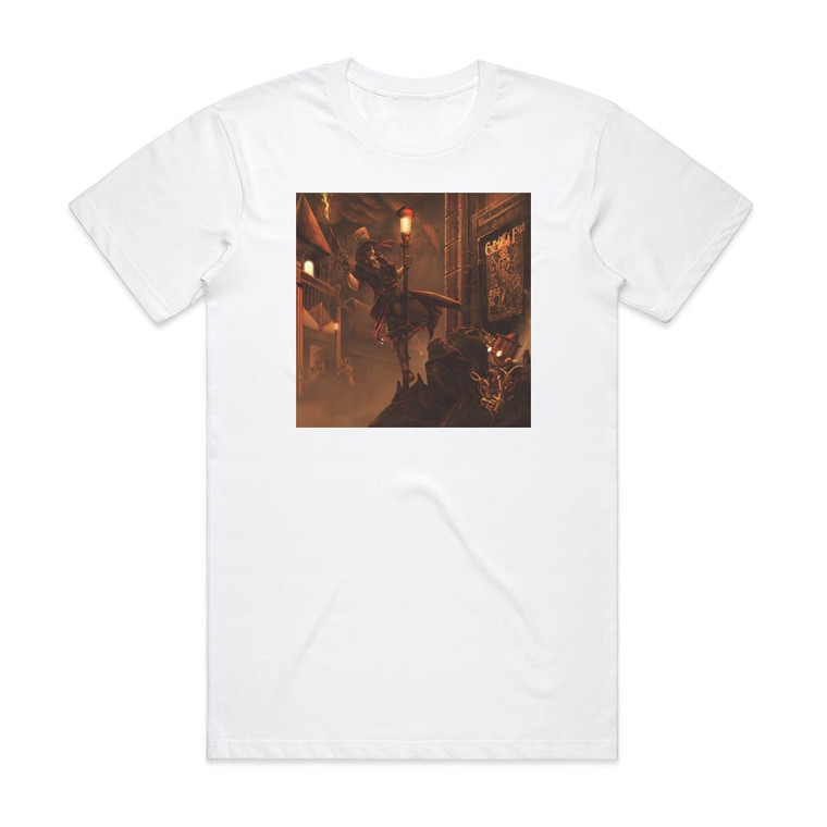 Gandalfs Fist The Clockwork Fable Album Cover T-Shirt White