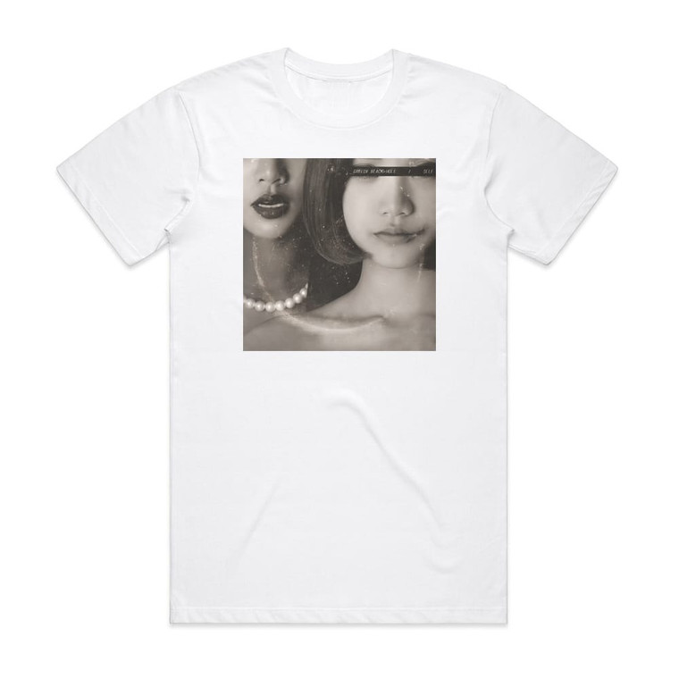 Greedy Black Hole Self Album Cover T-Shirt White
