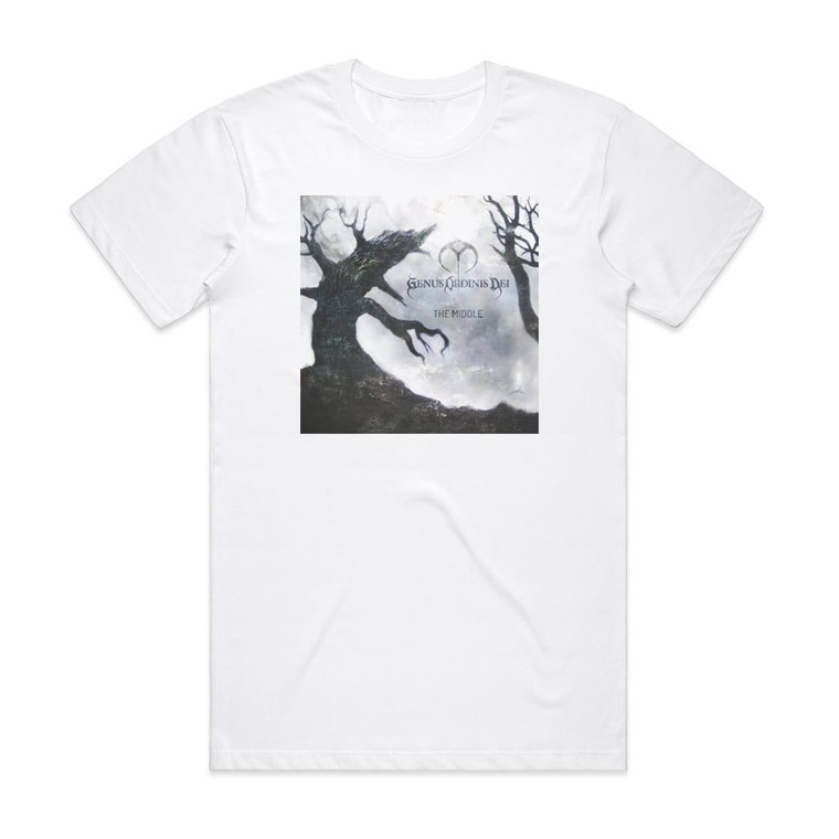 Genus Ordinis Dei The Middle Album Cover T-Shirt White
