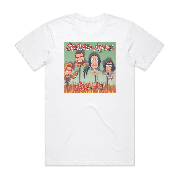 Guano Apes Ddel Up Album Cover T-Shirt White