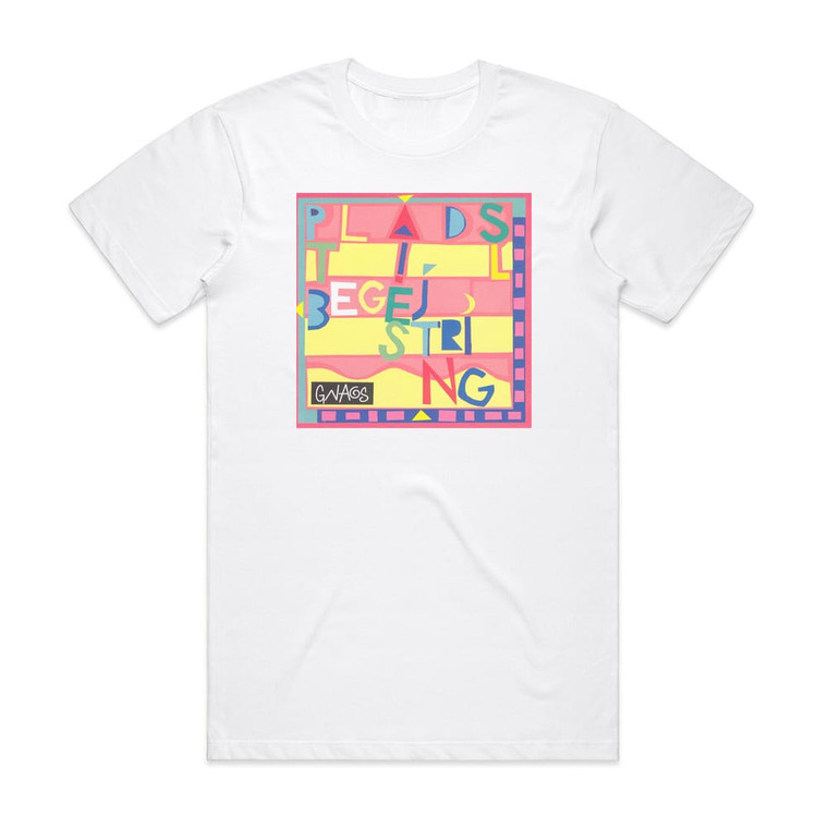 Gnags Plads Til Begejstring Album Cover T-Shirt White