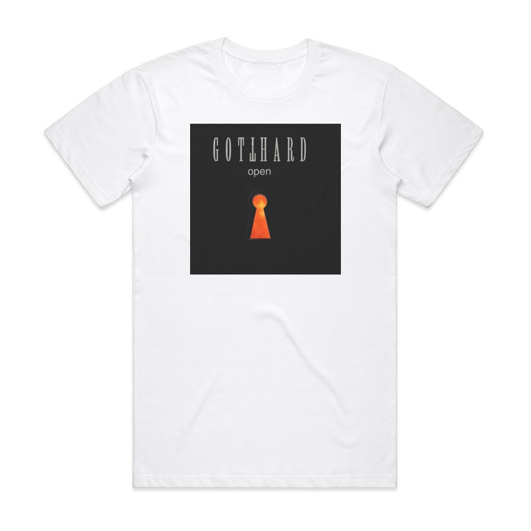 Gotthard Open Album Cover T-Shirt White