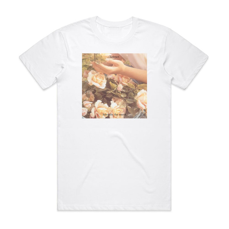 Helmet Biscuits For Smut Album Cover T-Shirt White