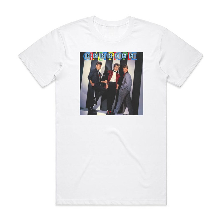 Herreys Crazy People 6 Album Cover T-Shirt White