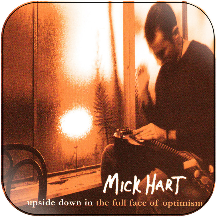 Mick Hart Upside Down In The Full Face Of Optimism Album Cover Sticker