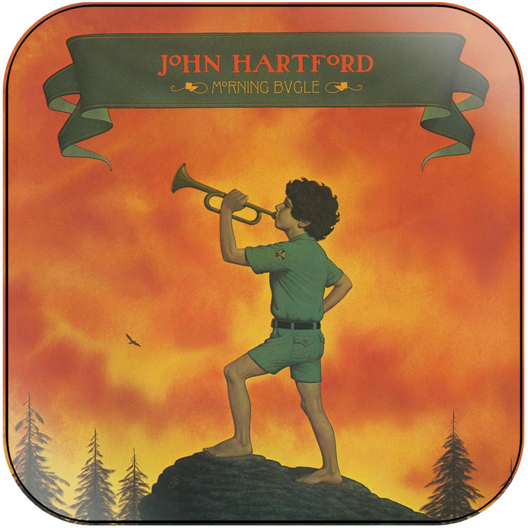 John Hartford Morning Bugle Album Cover Sticker
