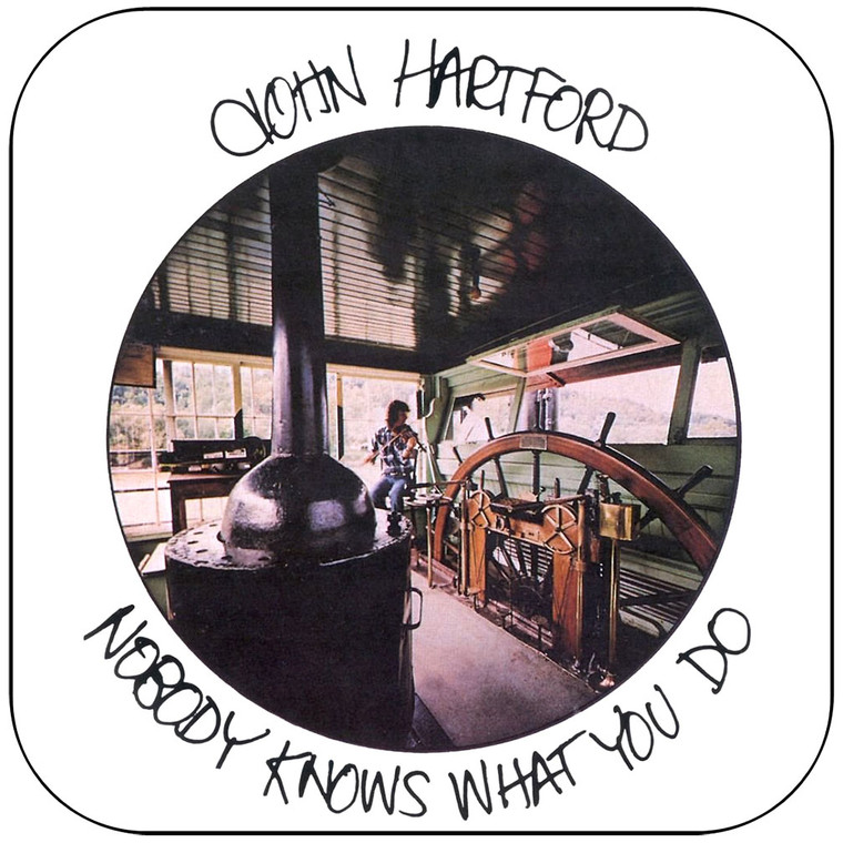 John Hartford Nobody Knows What You Do Album Cover Sticker