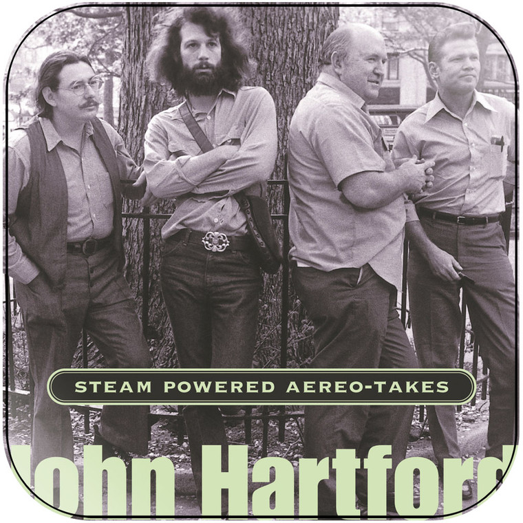 John Hartford Steam Powered Aereo Takes Album Cover Sticker