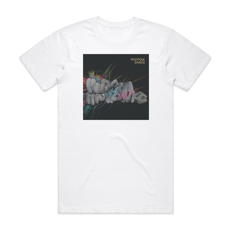 Hudson Mohawke Polyfolk Dance Album Cover T-Shirt White Hudson Mohawke Polyfolk Dance Album Cover T-Shirt White