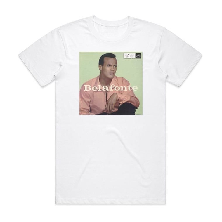 Harry Belafonte Harry Belafonte Album Cover T-Shirt White