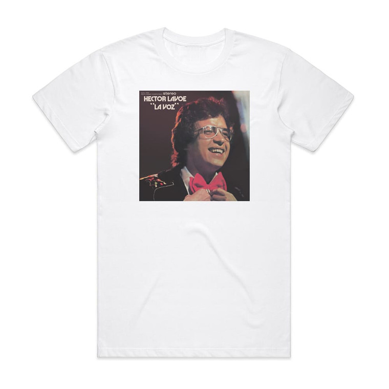 Hector Lavoe La Voz Album Cover T-Shirt White