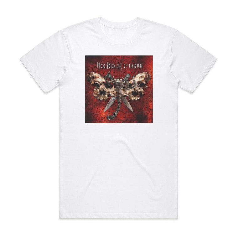 Hocico Ofensor Album Cover T-Shirt White