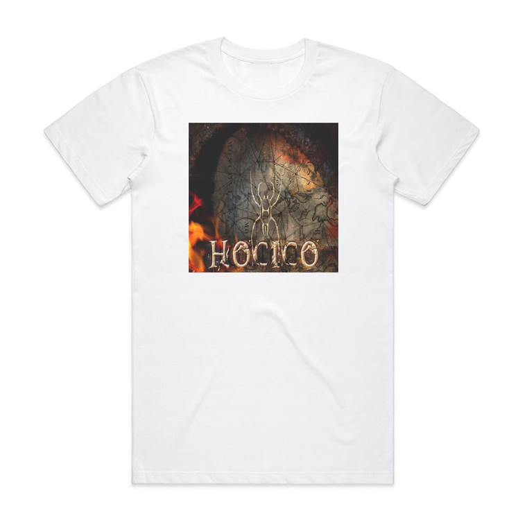 Hocico Scars Album Cover T-Shirt White