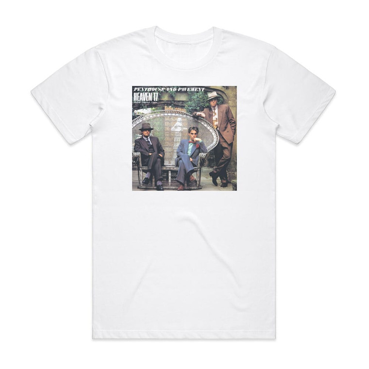 Heaven 17 Penthouse And Pavement 1 Album Cover T-Shirt White