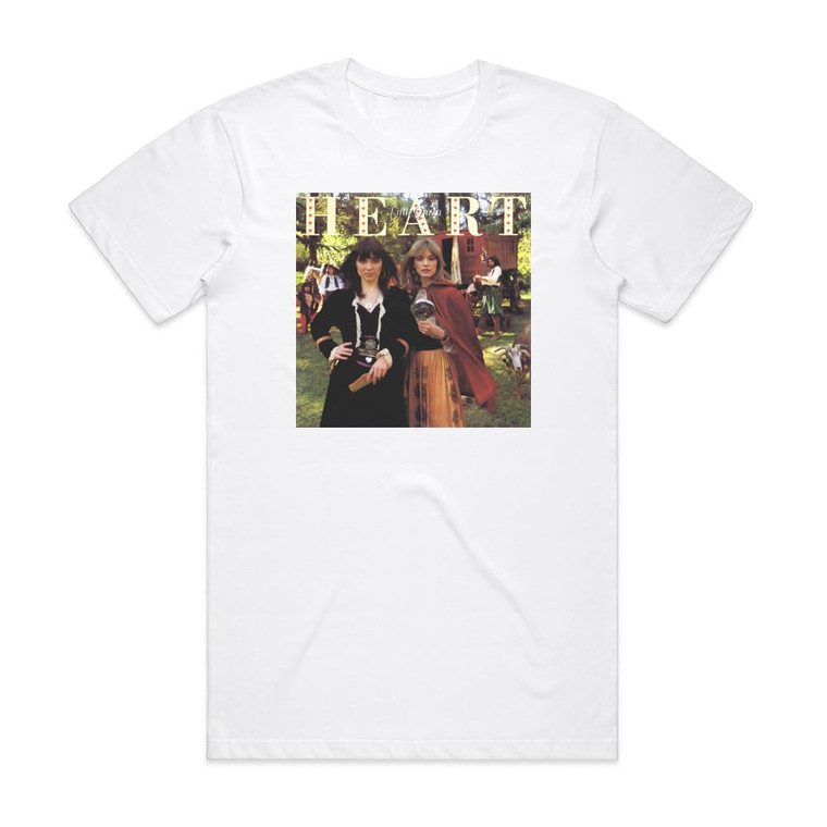 Heart Little Queen 2 Album Cover T-Shirt White