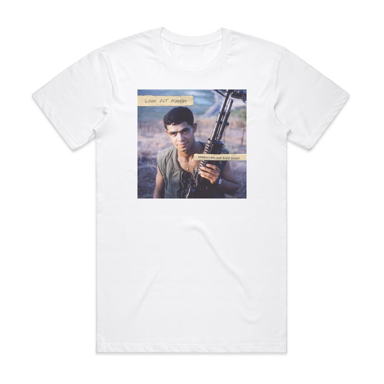 Hurray for the Riff Raff Look Out Mama Album Cover T-Shirt White