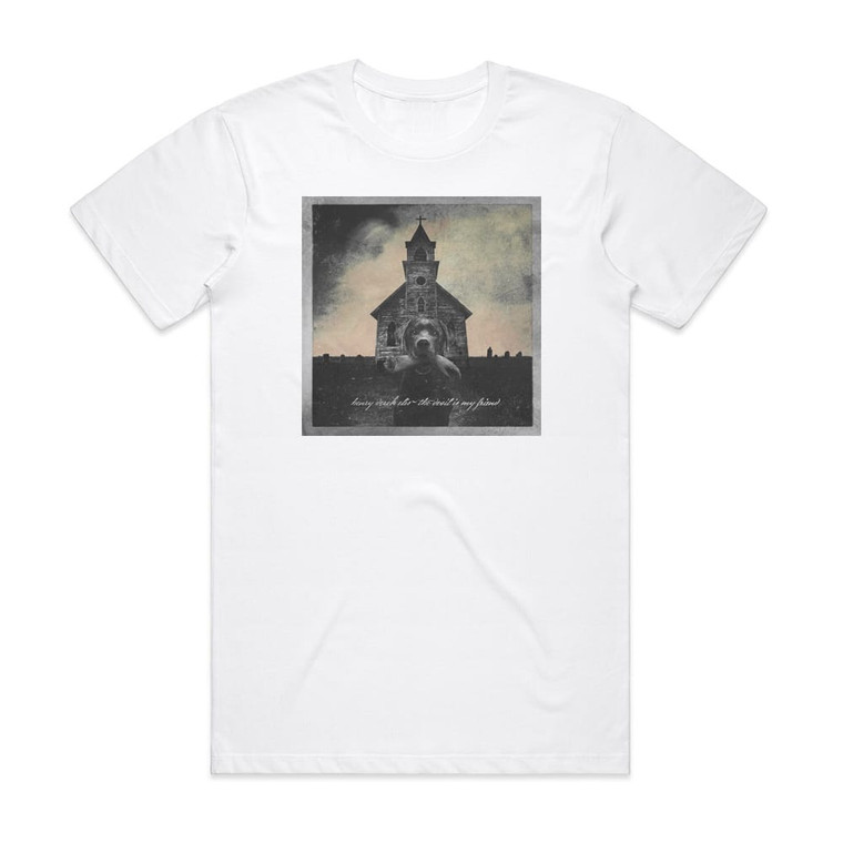 Henry Derek Elis The Devil Is My Friend Album Cover T-Shirt White
