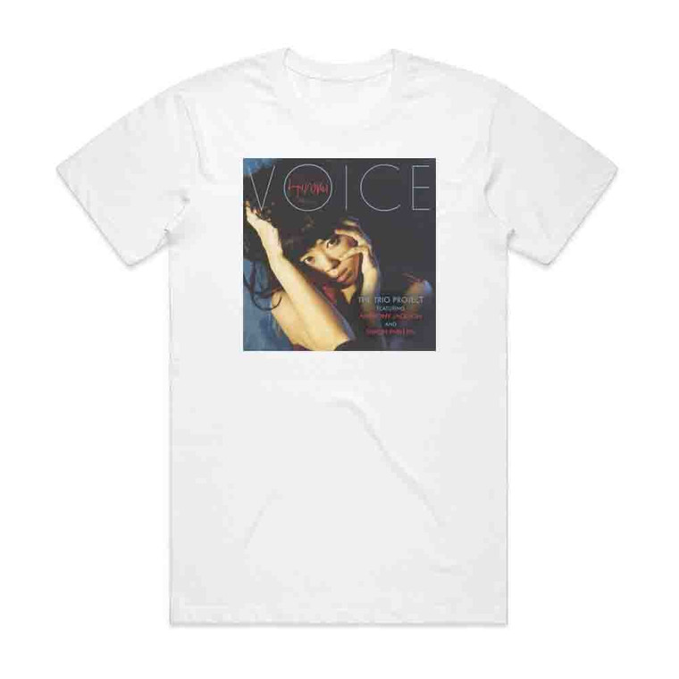 Hiromi Uehara Voice Album Cover T-Shirt White