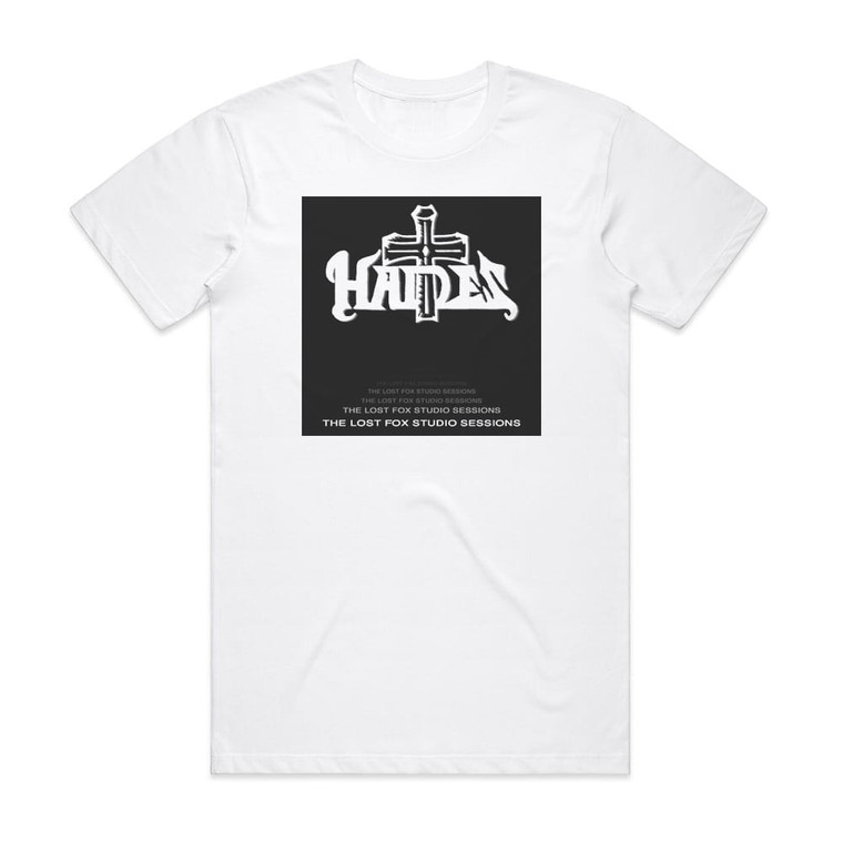 Hades The Lost Fox Studio Sessions Album Cover T-Shirt White