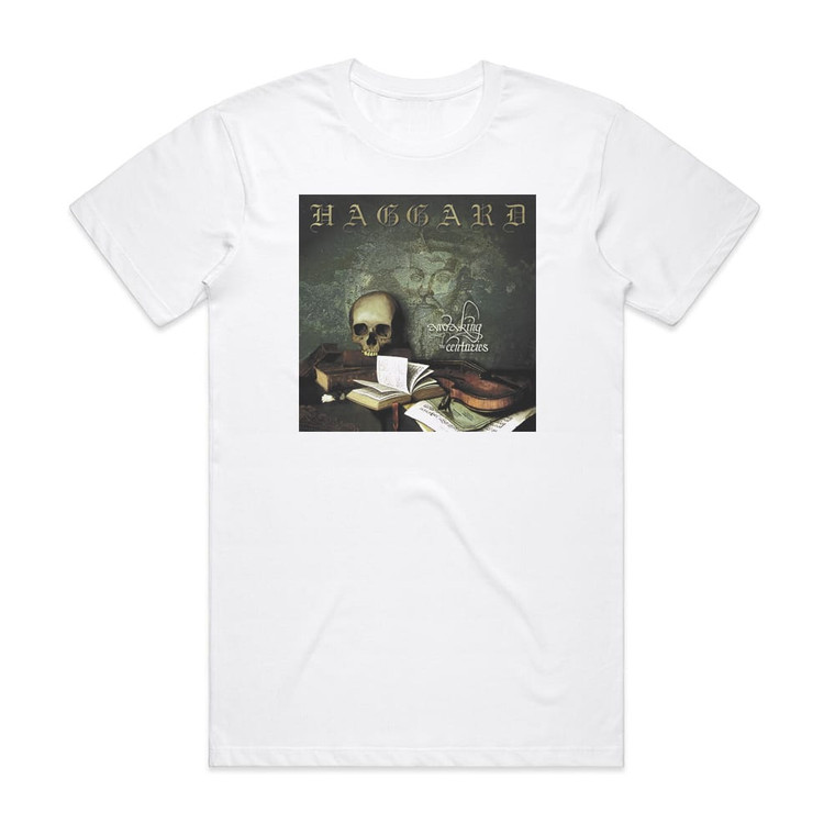 Haggard Awaking The Centuries Album Cover T-Shirt White