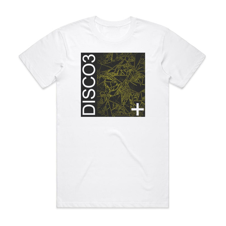 HEALTH Disco3 1 Album Cover T-Shirt White