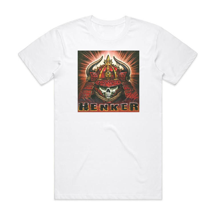 Henker The Slave Of My Art Album Cover T-Shirt White