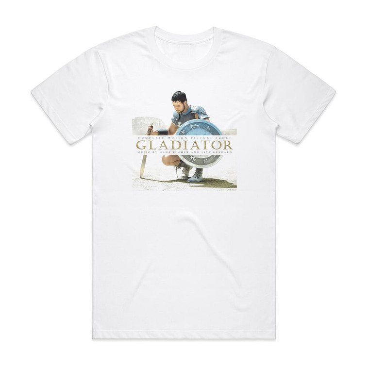 Hans Zimmer Gladiator 2 Album Cover T-Shirt White