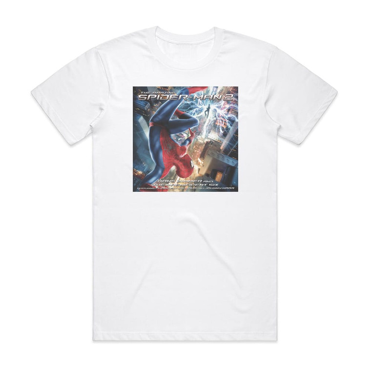 Hans Zimmer The Amazing Spider Man 2 1 Album Cover T-Shirt White