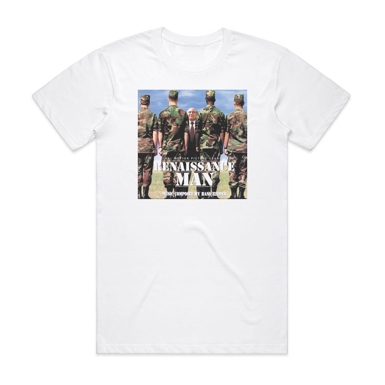 Hans Zimmer Renaissance Man Album Cover T-Shirt White