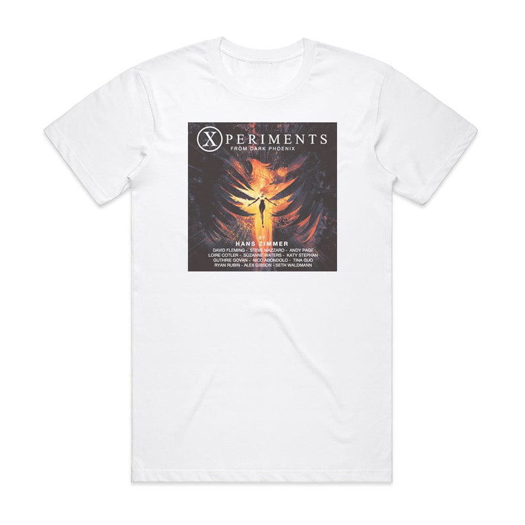 Hans Zimmer Xperiments From Dark Phoenix Album Cover T-Shirt White