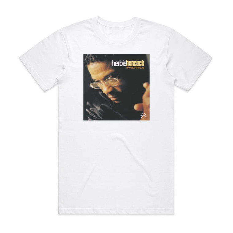 Herbie Hancock The New Standard Album Cover T-Shirt White