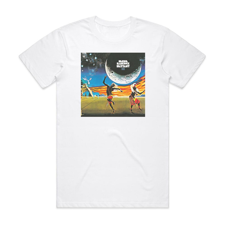 Herbie Hancock Sextant 1 Album Cover T-Shirt White