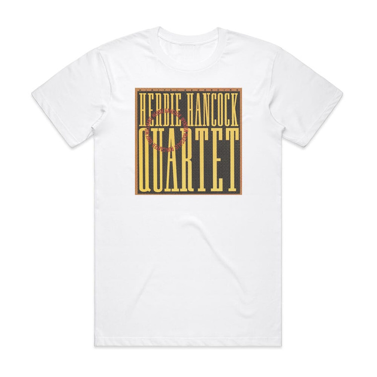 Herbie Hancock Quartet Album Cover T-Shirt White