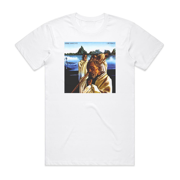 Herbie Hancock Crossings 1 Album Cover T-Shirt White