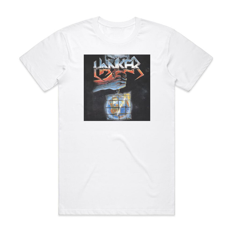 Hanker In Our World Revisited Album Cover T-Shirt White
