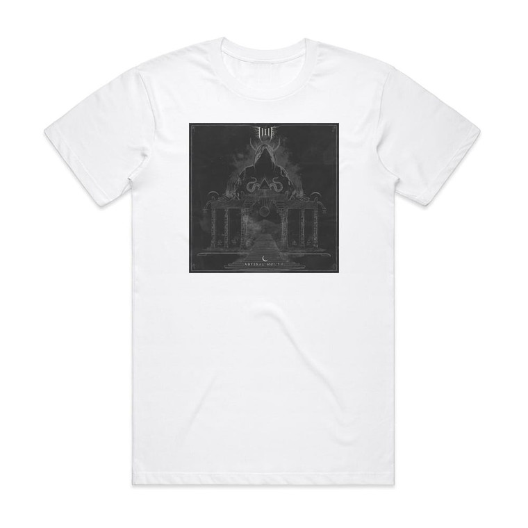 Humanitys Last Breath Abyssal Mouth Album Cover T-Shirt White