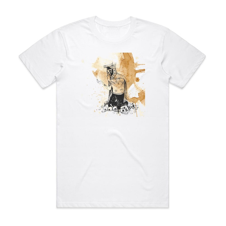 Hecq Avenger Album Cover T-Shirt White Hecq Avenger Album Cover T-Shirt White