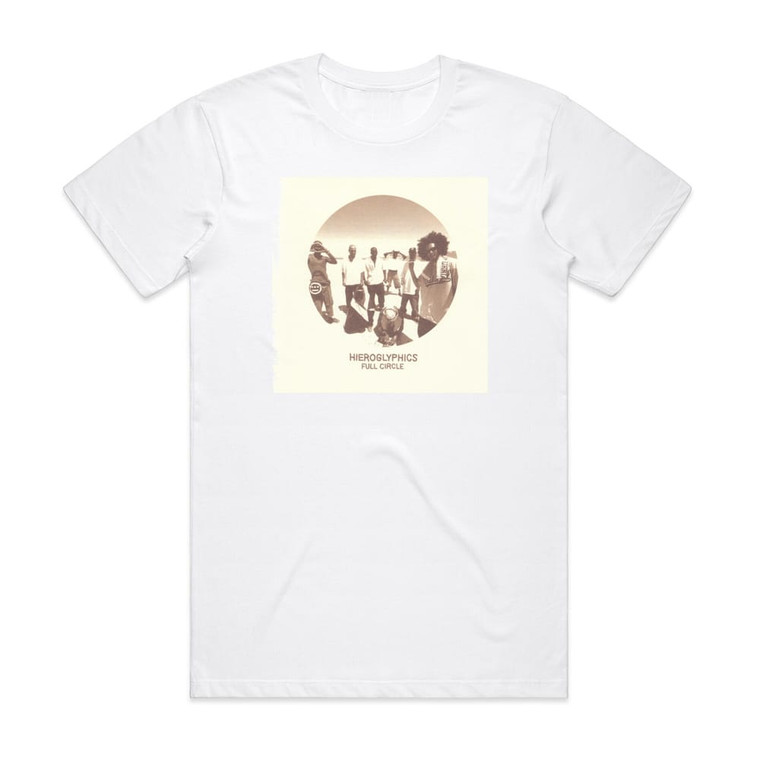 Hieroglyphics Full Circle Album Cover T-Shirt White