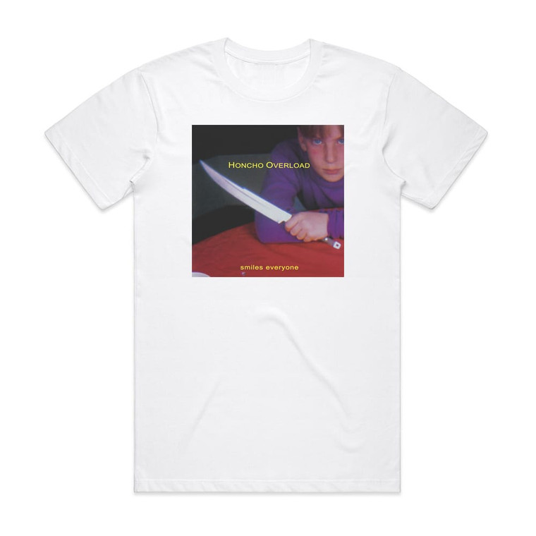 Honcho Overload Smiles Everyone Album Cover T-Shirt White